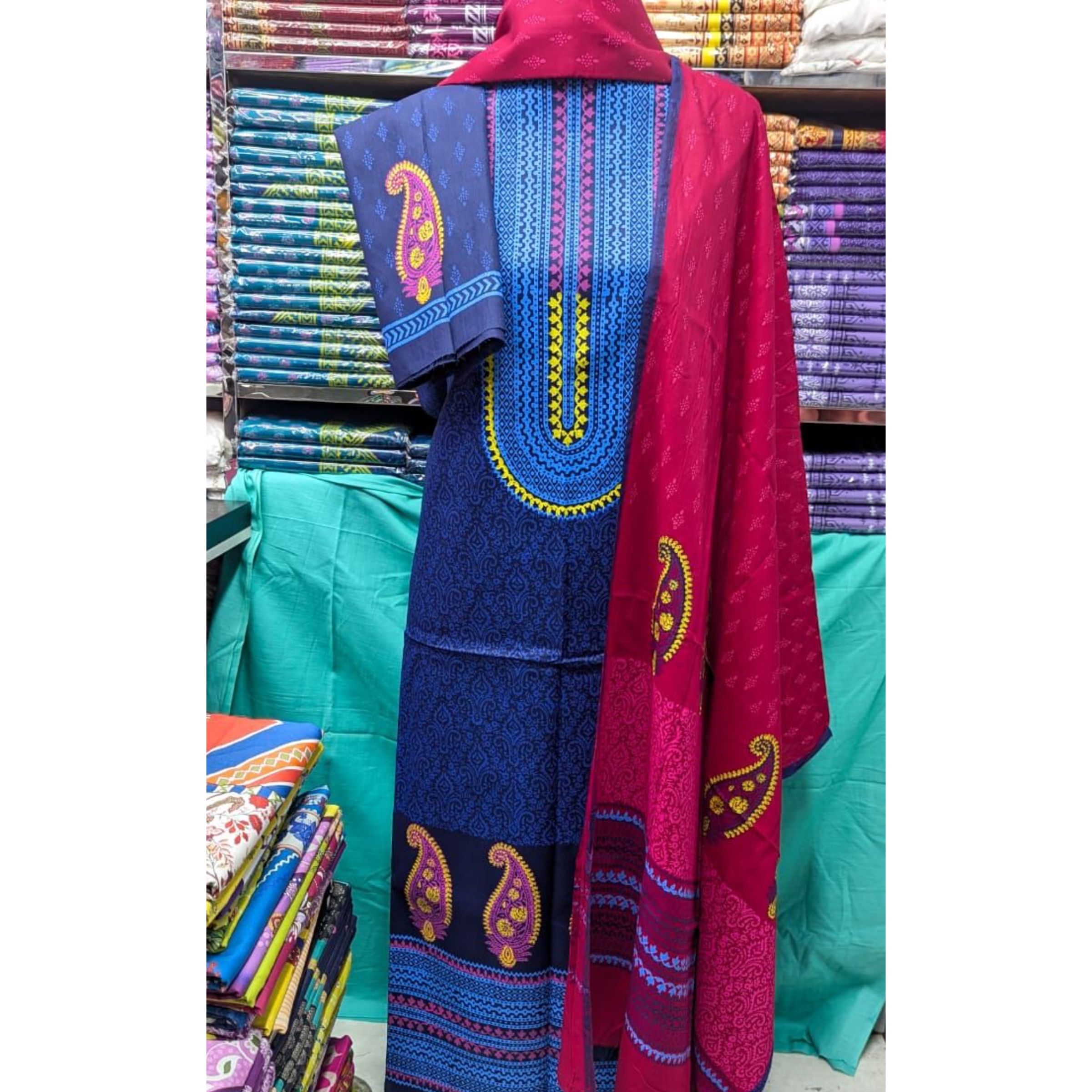 Exclushive Collection High Qualitiey Cotton Printed Three Piece